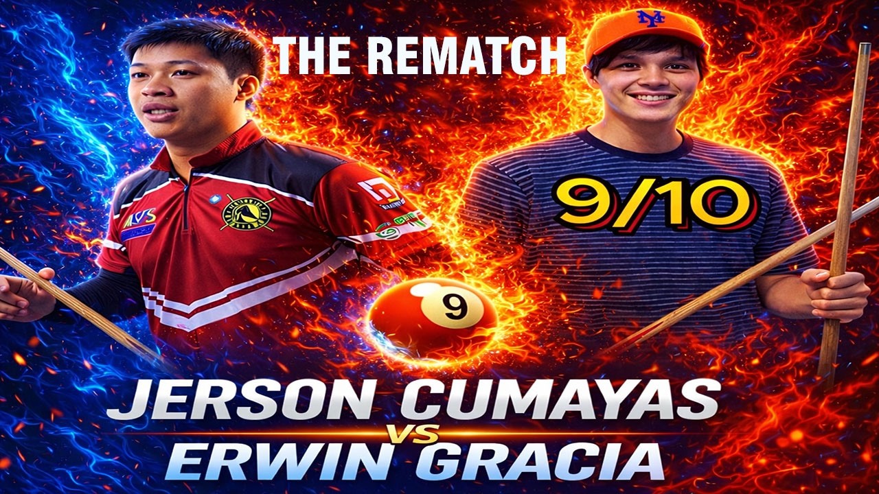 🔴LIVE | JERSON CUMAYAS 🆚 ERWIN GRACIA 9/10 | THE REMATCH | RACE 16