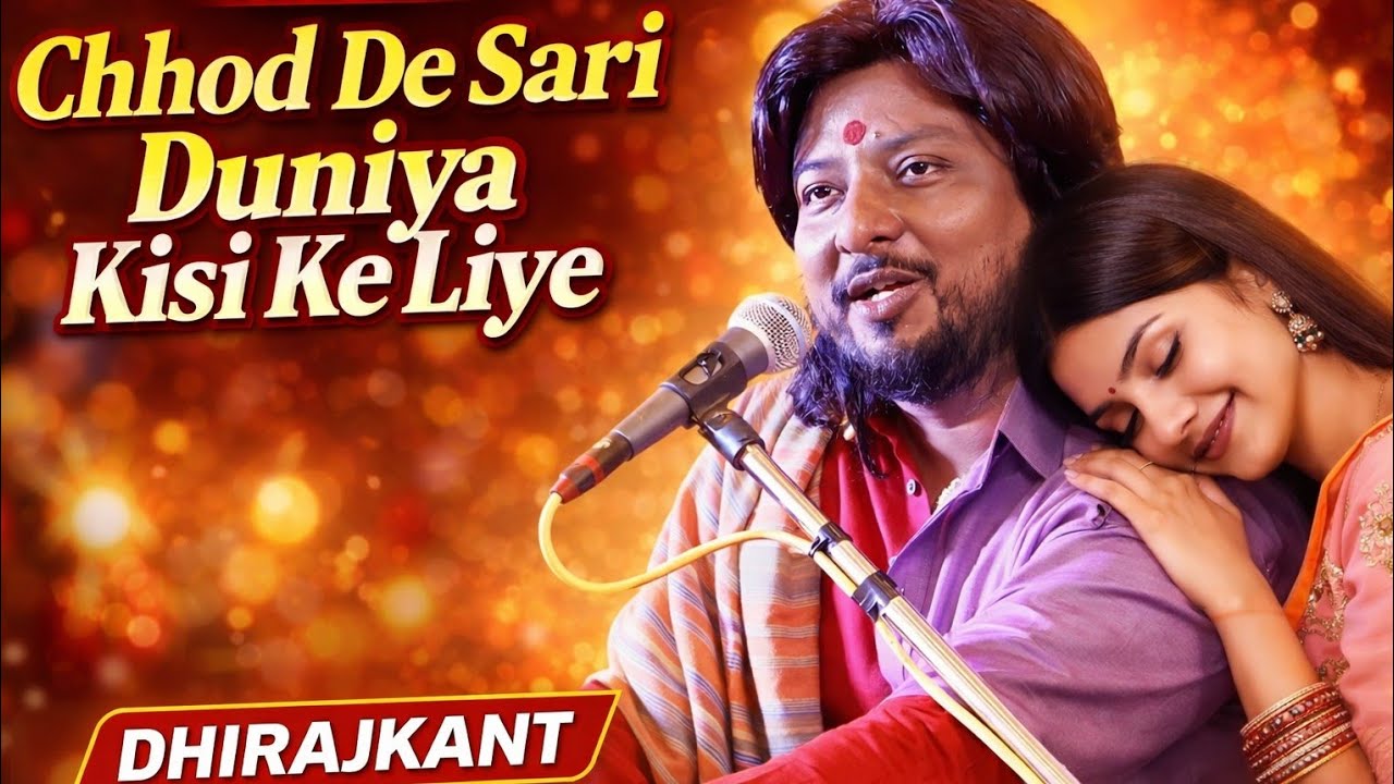 Chhod De Sari Duniya Kisi Ke Liye ❤️ | Dhirajkant Live Stage Show | Heart Touching Performance 2026