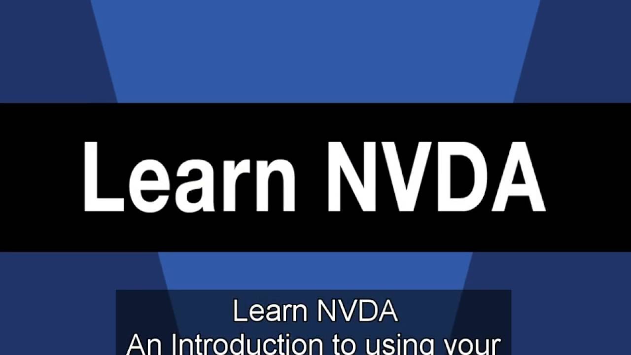 Изучение NVDA: горячие клавиши и команды, часть 1