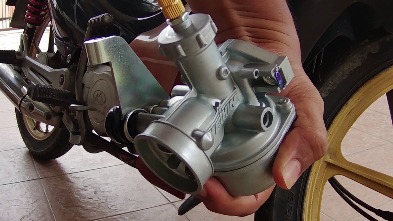 Tukar Kaburetor Motor Modenas Kriss 100