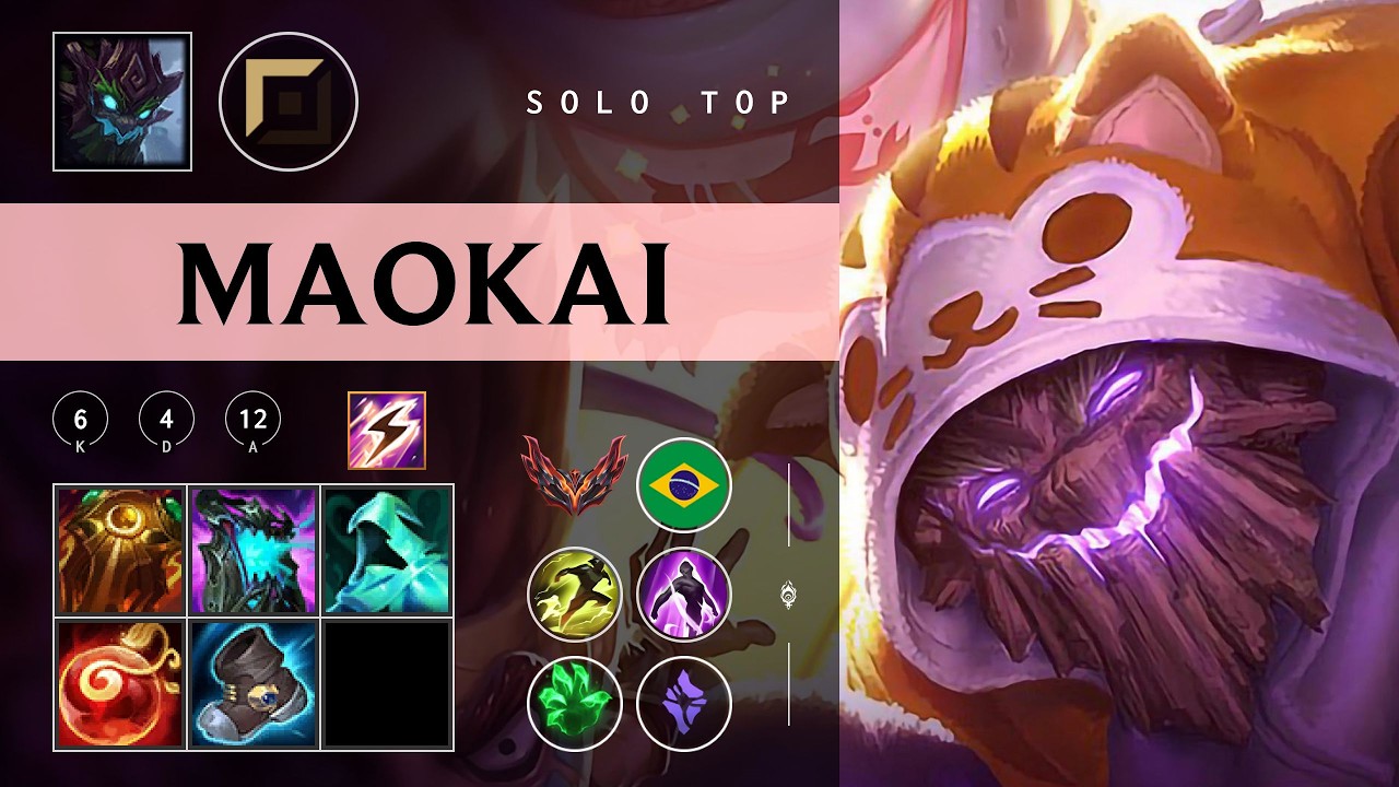 Maokai Top vs Riven - BR Grandmaster Patch 26.04