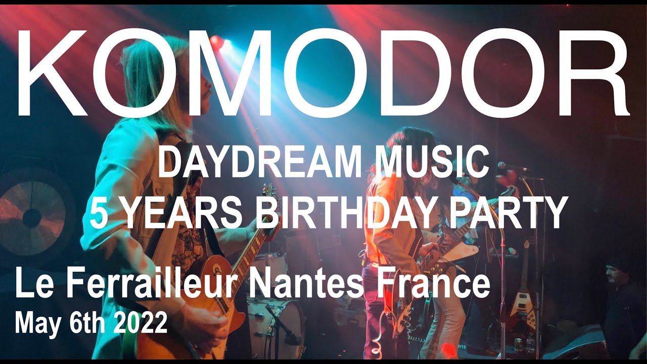 KOMODOR Full Live Concert 4K @ Le Ferrailleur Nantes France May 6th 2022