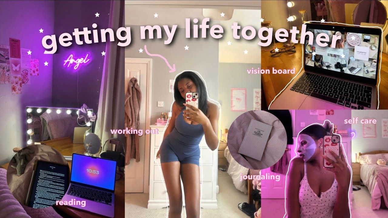getting my life together ☆.｡.:* self care, cleaning, goal setting & healthy habits