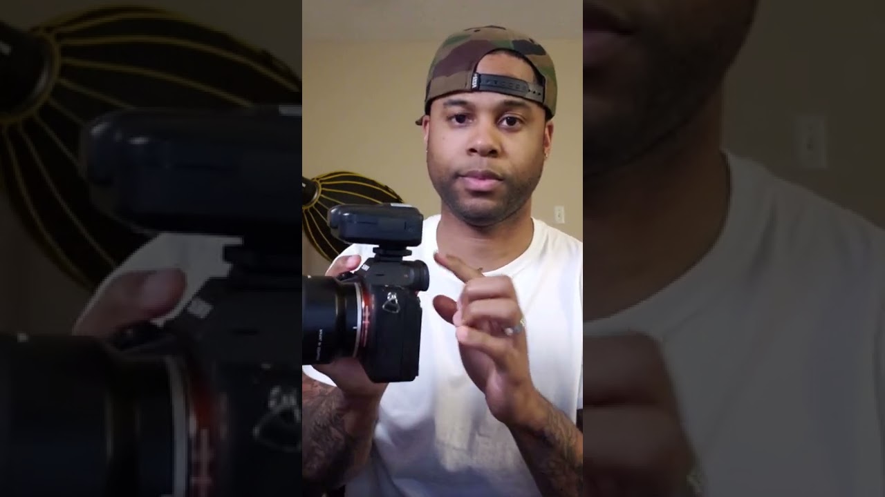 📸New To Off Camera Flash? Here's How You Set It Up (IN 15 SECONDS)