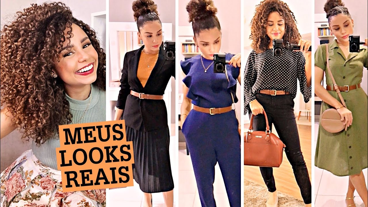UMA SEMANA DE LOOKS REAIS! ✨