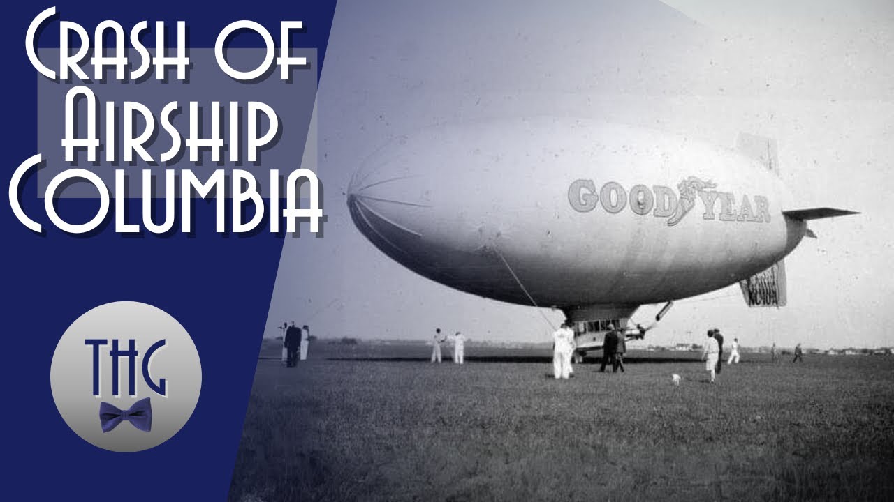 Wreck of the Goodyear Blimp Columbia, 1932