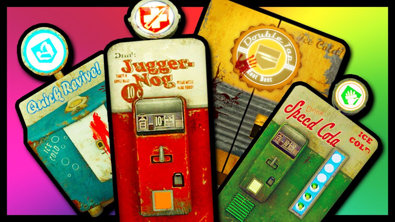 My REAL LIFE Mini Perk Machine Set - Adorable - JUG, SpeedCola, Double Tap