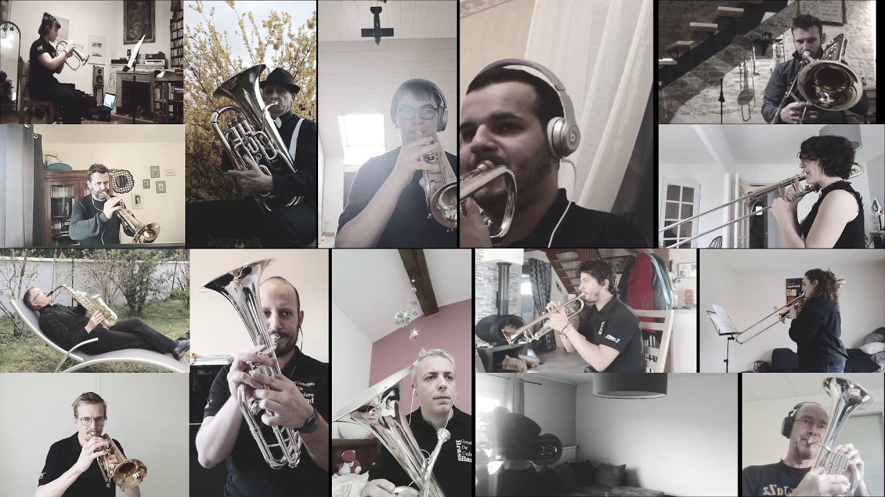 L'hymne à l'amour : BrassBand Gouttes de Cuivre