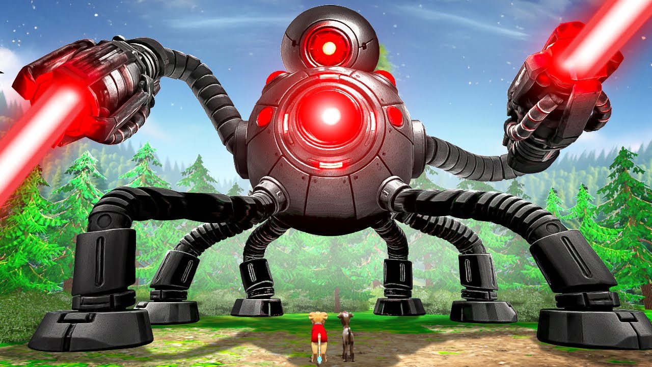 I MADE NEW OMNIDROID V14 ROBOT IN GMOD...