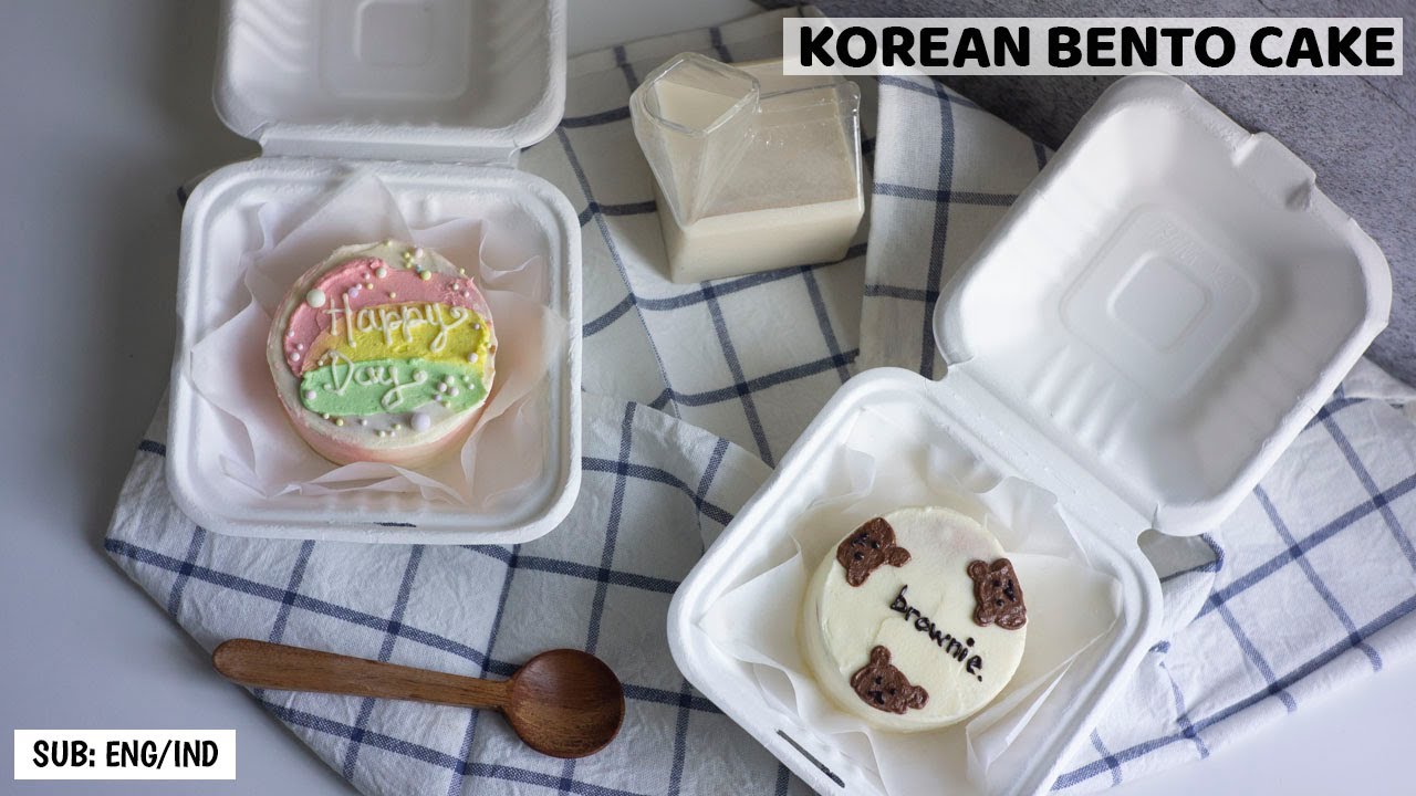 KOREAN BENTO CAKE | EASY LUNCH BOX CAKE RECIPE