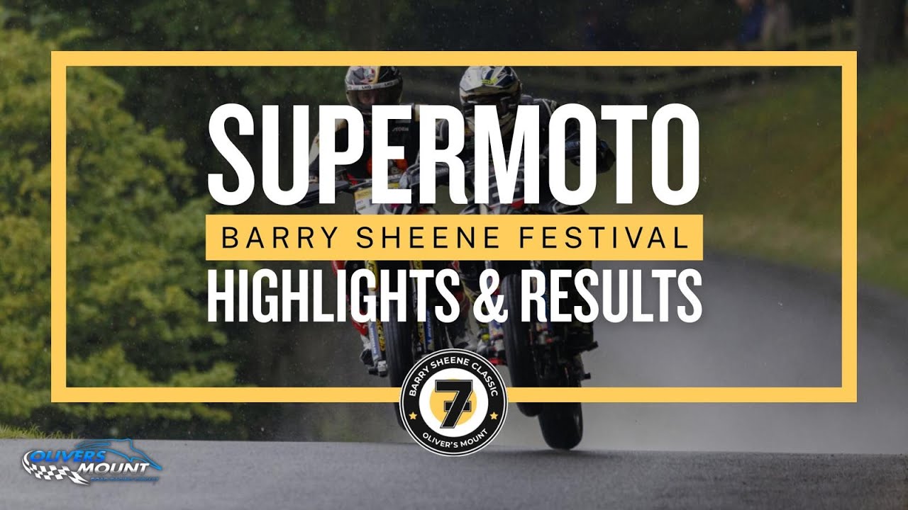 Oliver's Mount 2025 Barry Sheene Festival BathMate SuperMoto Highlights
