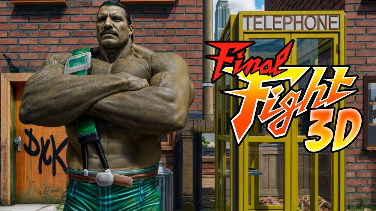 FINAL FIGHT 3D - From P&igrave;xels to 3D