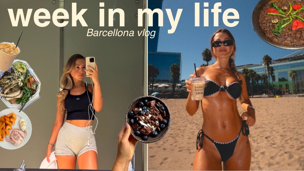 La mia vita a Barcellona✨ allenamenti, healthy food, svuota la spesa & W Hotel 
