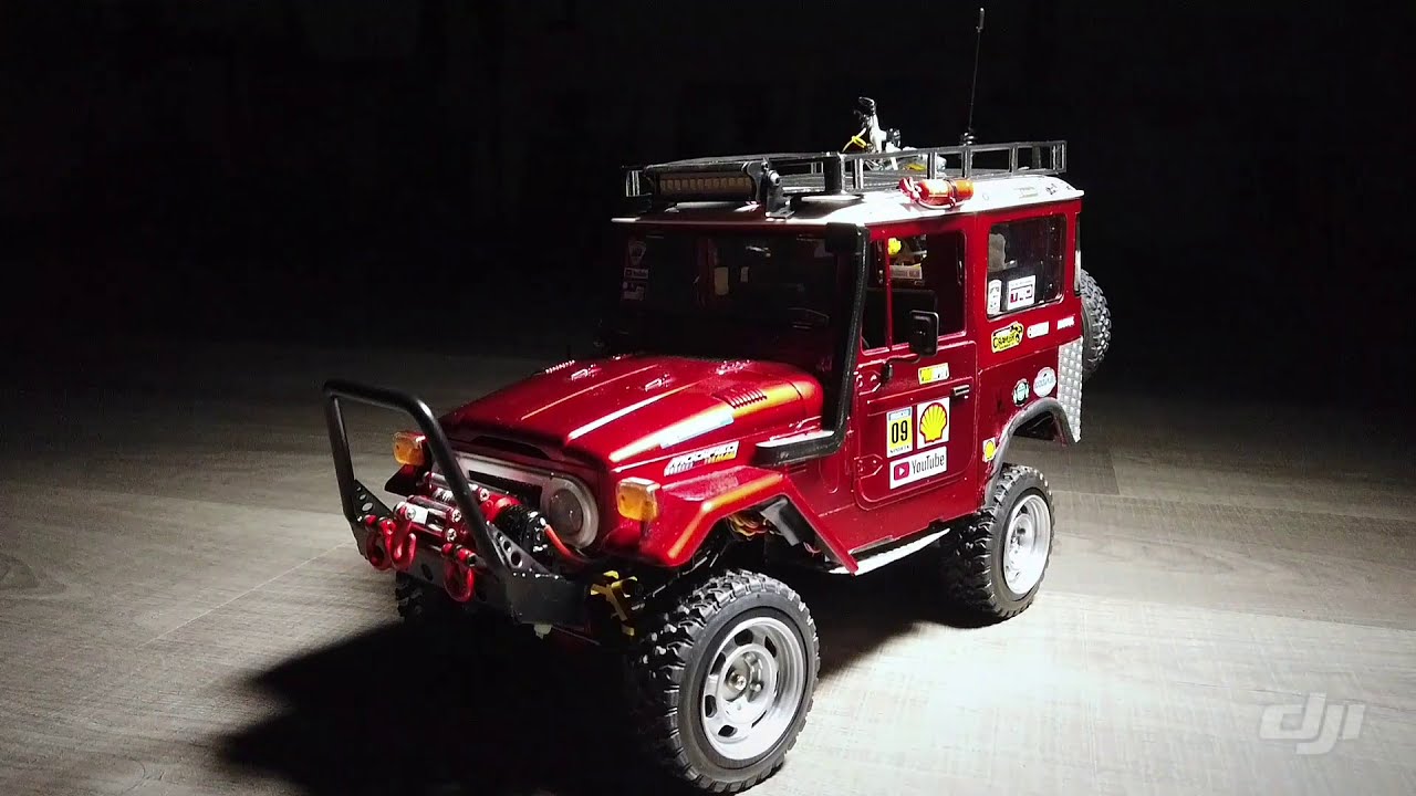 WPL C34KM Toyota FJ40 finish build.