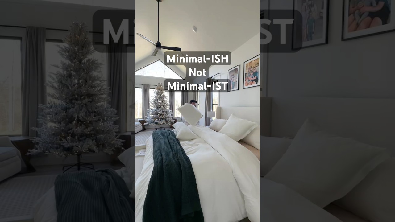 Minimal-ish doesn&rsquo;t mean getting rid of what you love. It&lsquo;s getting rid of what you don&rsquo;t. #clutter