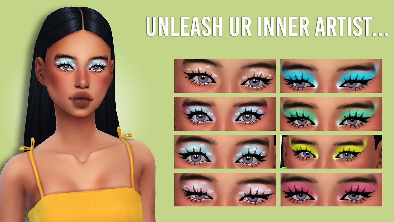 How to make custom EYESHADOW in the sims 4