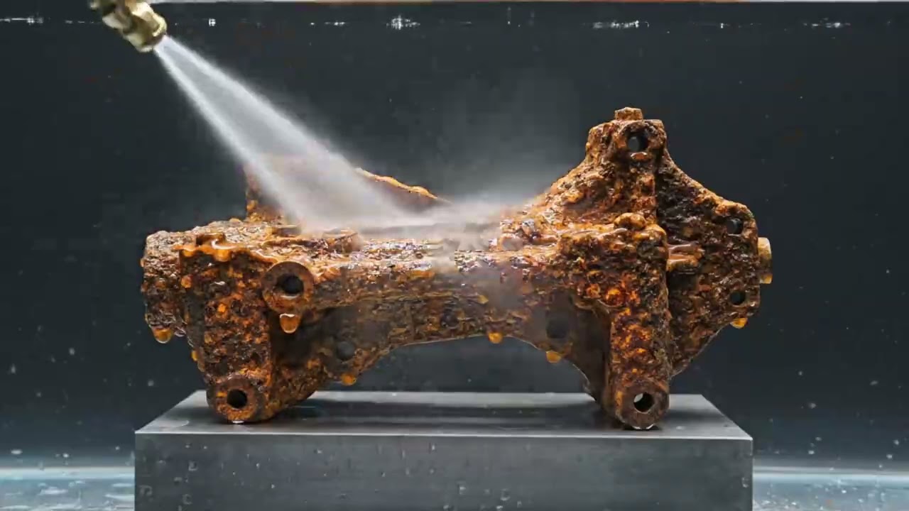 Extreme Rust Removal! Restoring a Severely Rusted Machine Part | Incredible Before & After