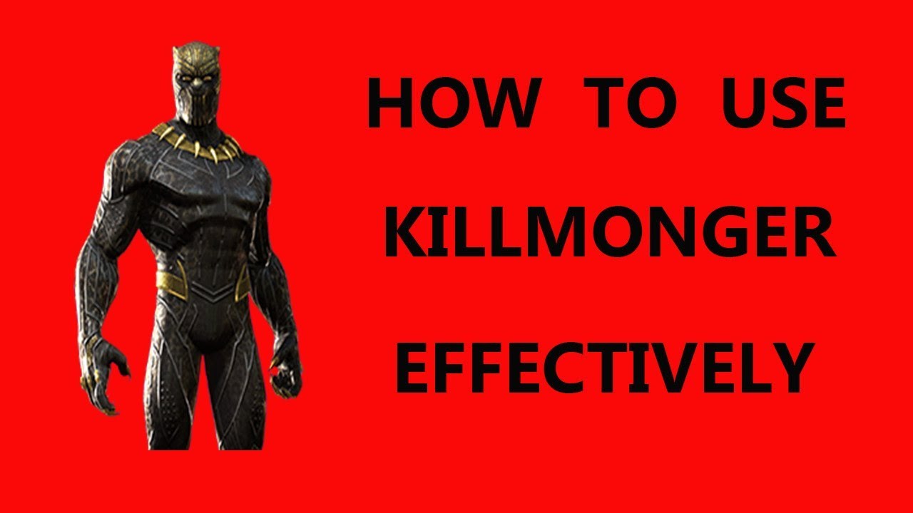 HOW TO USE KILLMONGER marvel contest of champion