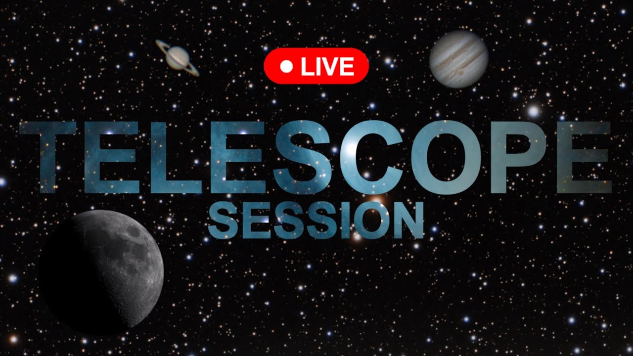 LIVE - Planets Through My Telescope (Part 2)
