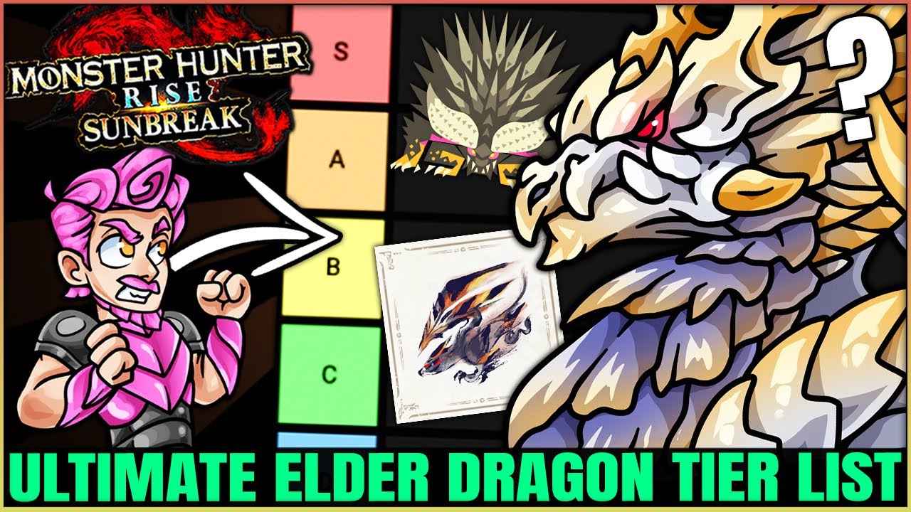 100% Correct PERFECT Elder Dragon Tier List - Best Ranking Before Monster Hunter 6!