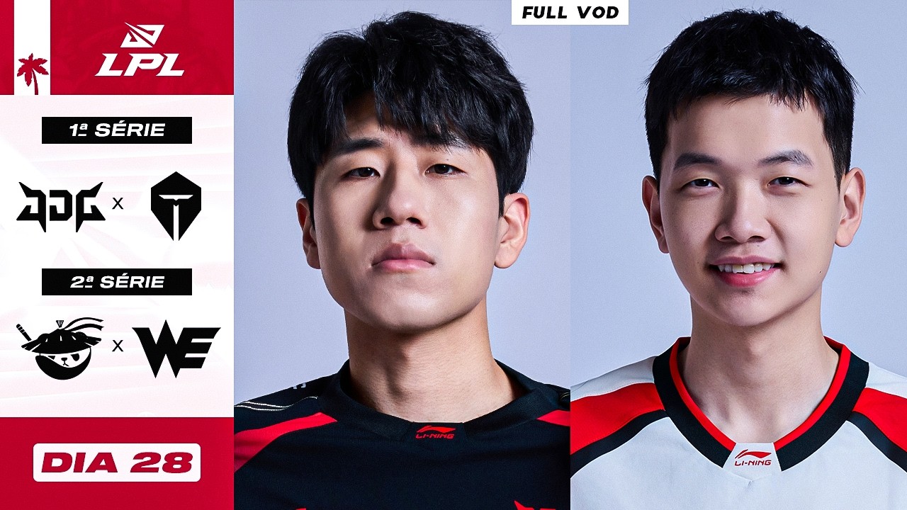 AO VIVO: JDG x TES | AL x WE | LPL Dia 28 | ILHA DAS LENDAS !cupom !sadia !grupo !kbmidl