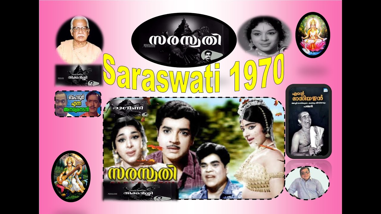 SARASWATHI 1970||THIKKURISSI SUKUKARAN NAIR||RAGINI