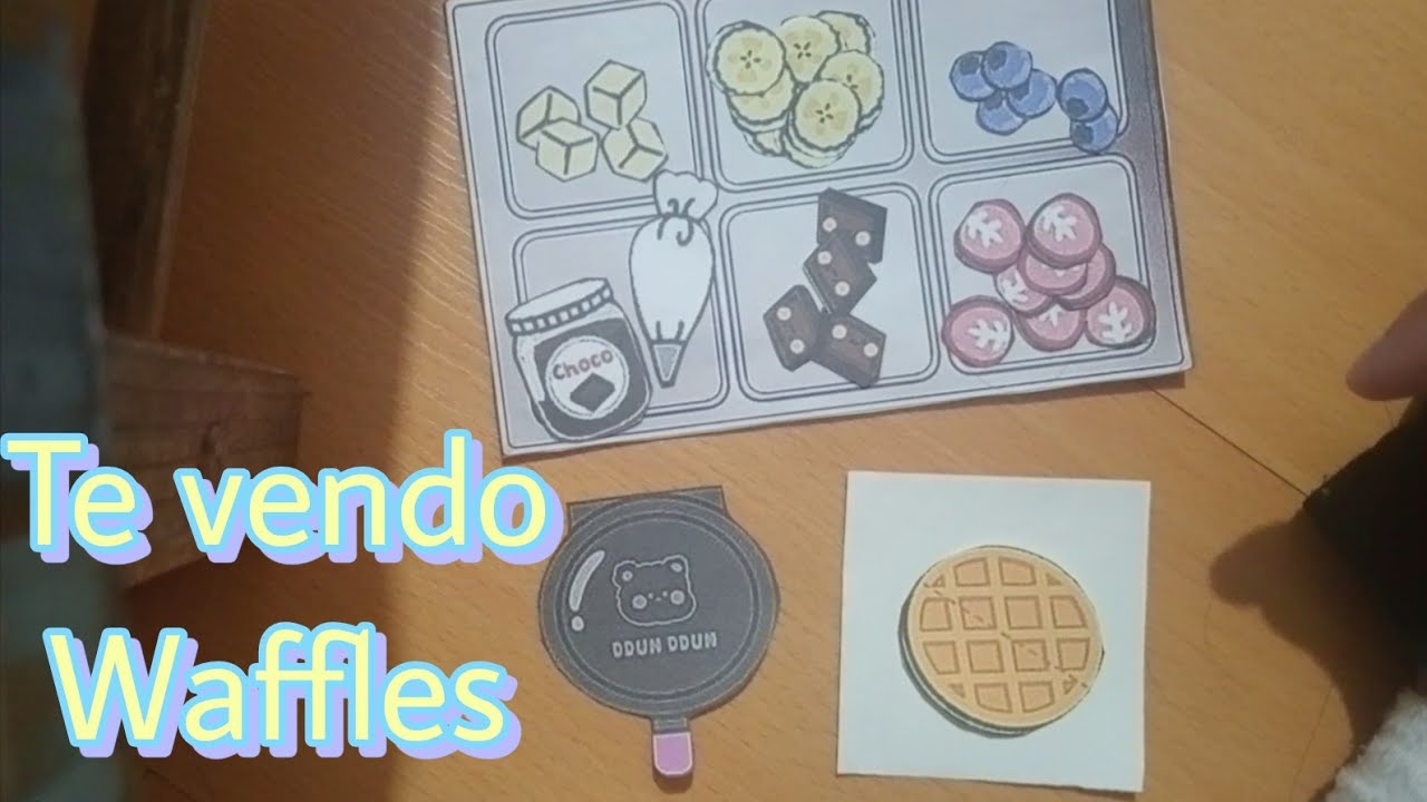ASMR] Te Vendo Waffles ✨ 🧇