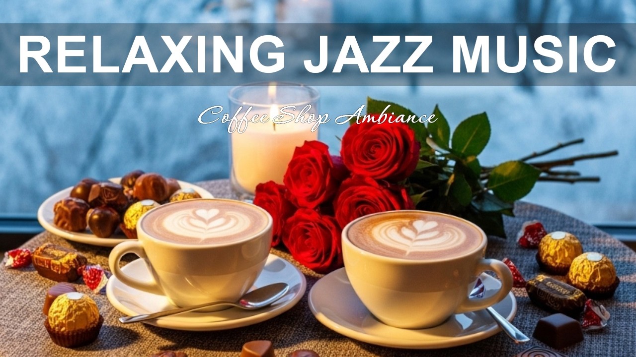Relaxing Jazz Music ☕ Smooth Bossa Nova Instrumental & Relaxing Coffee Music for Upbeat Mood