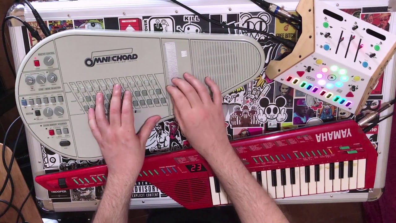 Dua Lipa physical omnichord dato duo keytar