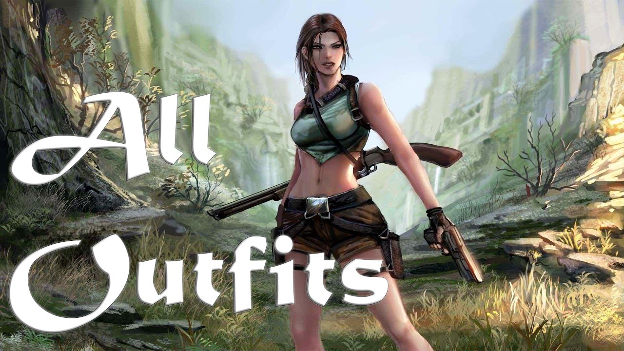 Lara Croft Tomb Raider Anniversary All Outfits Costumes (PS3/XBOX360/PC)
