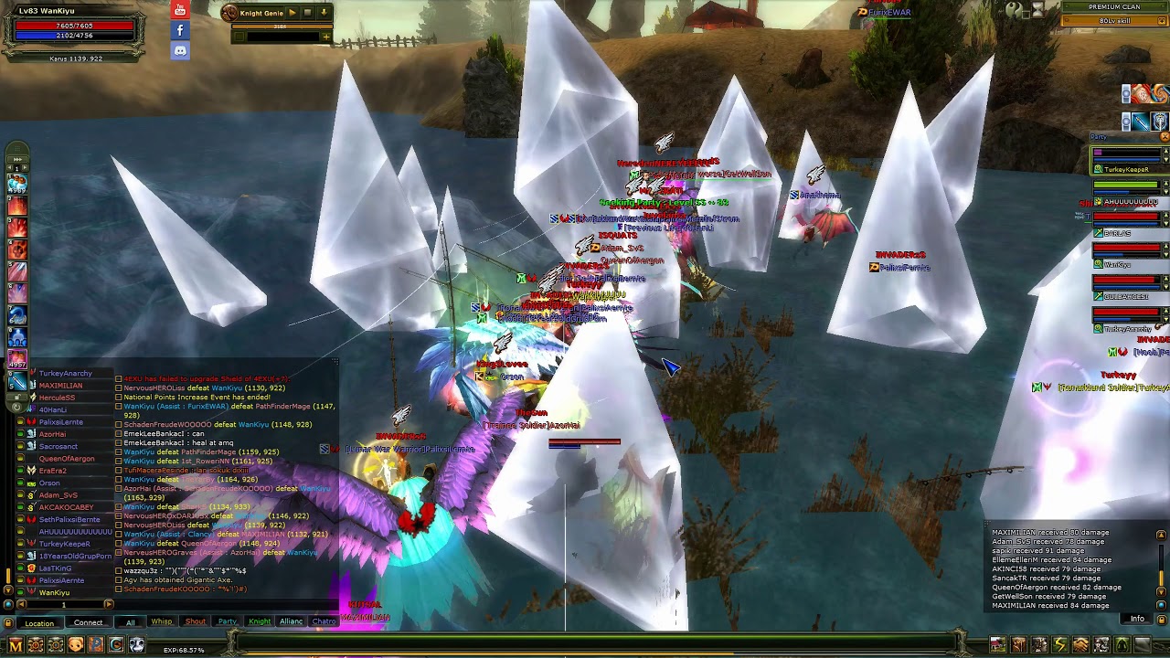 KNİGHT ONLİNE MAGE WAR (WANKİYU)