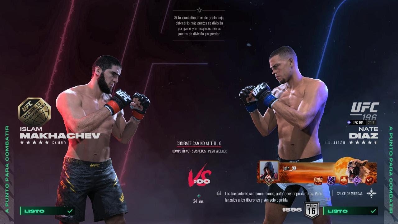 Makhachev vs Nate Díaz (AlterEgo) UFC 5
