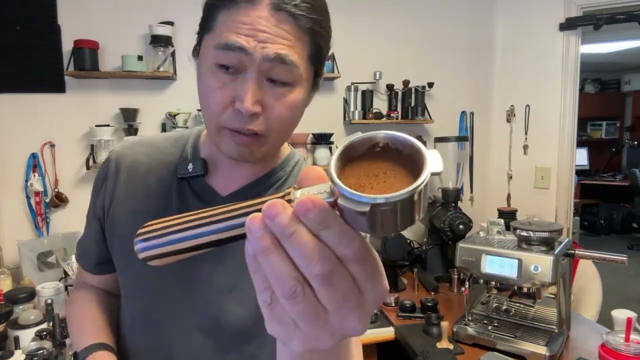 Live with Breville - Let's check the 54mm HE basket from Pesado 58.5