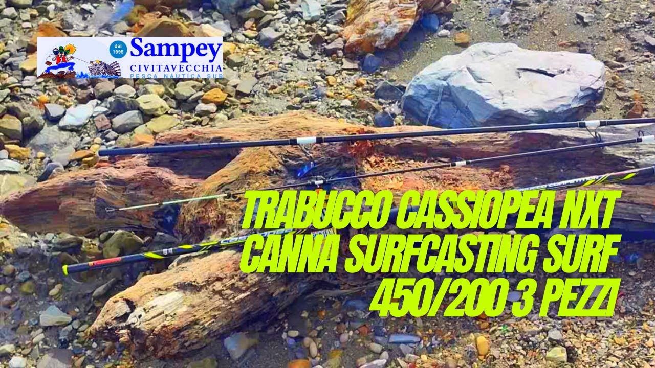 Trabucco Cassiopea 2023 NXT Canna Surfcasting Surf 450/200 3 pezzi