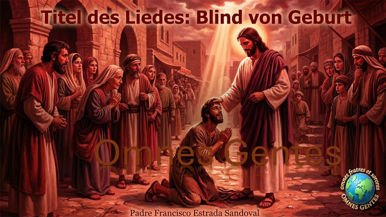 Titel des Liedes Blind von Geburt