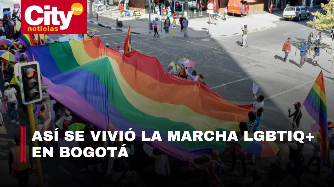 Se celebra la marcha LGBTIQ+ en Bogotá | CityTv