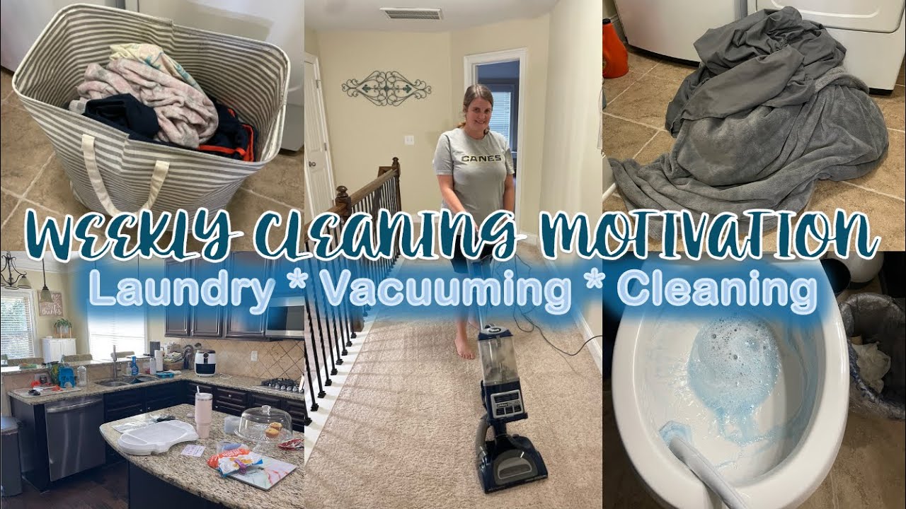 NEW HOUSE CLEAN WITH ME | EXTREME CLEANING MOTIVATION | PLUS LAUNDRY MOTIVATION | BUSY MAMA OF FOUR