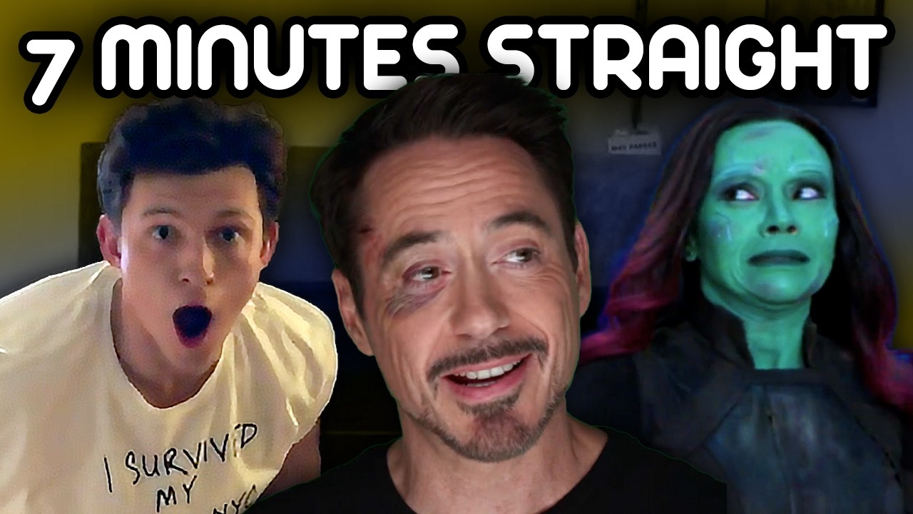 HILARIOUS Marvel Bloopers for 7 Minutes Straight