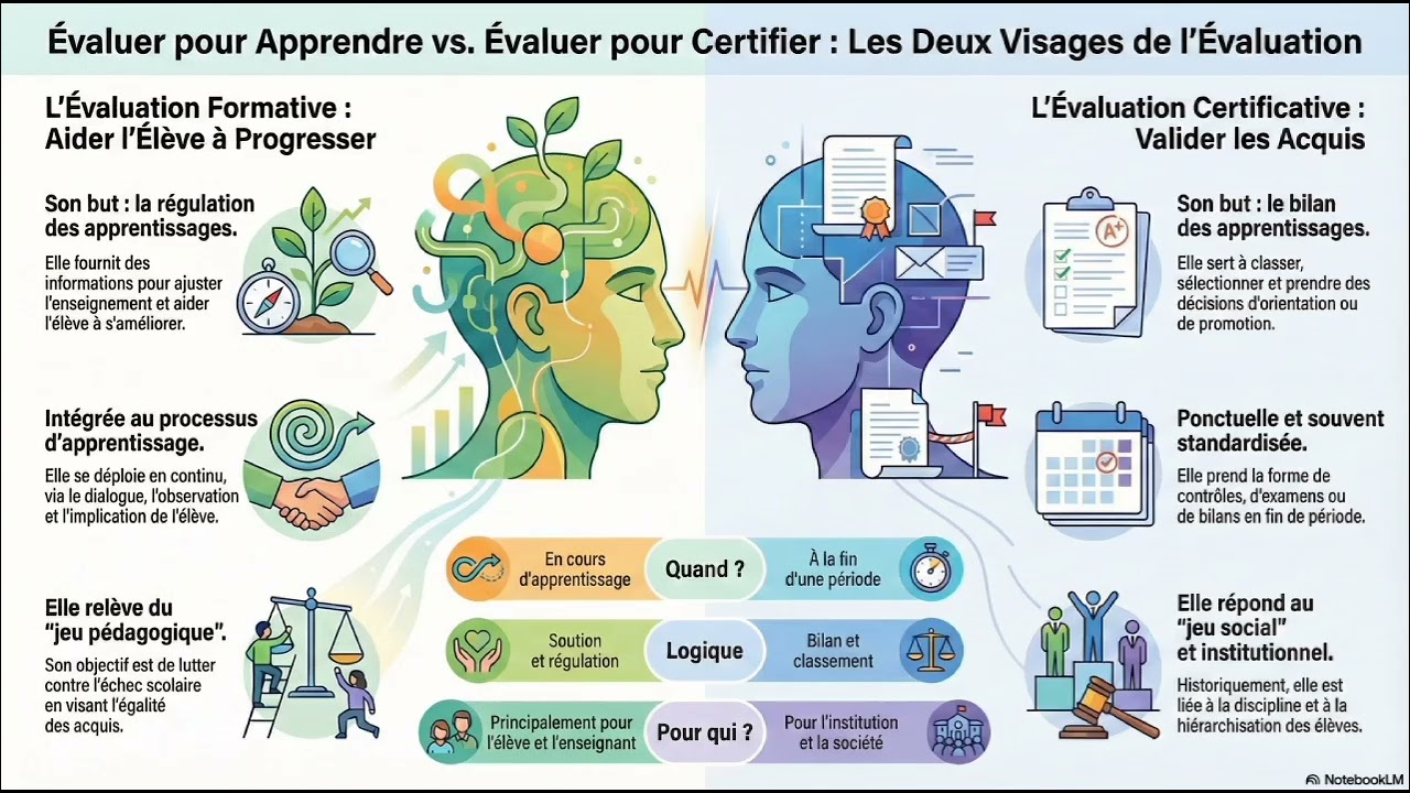 Les deux visages de l'évaluation