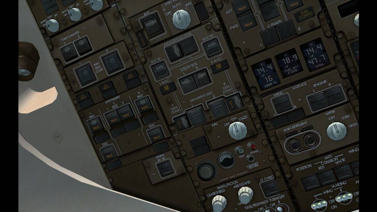 QualityWings 757 Tutorial: Overhead Systems Gen Fam (Part 1 of 2)