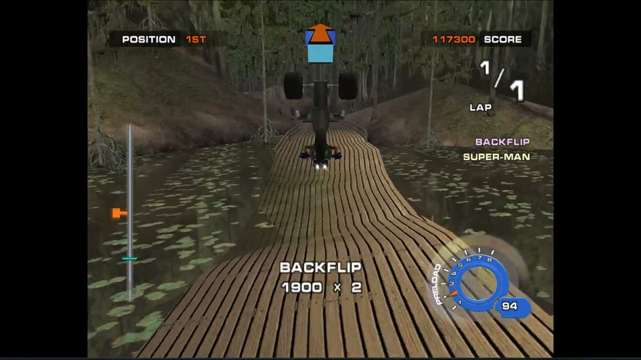 (*OLD*) ATV Quad Power Racing 2 - Swamp: Alligator Pass One-Lap World Record - 1:25.280