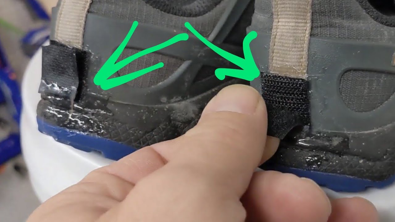 How to Make a Velcro Gaiter Trap like Altra