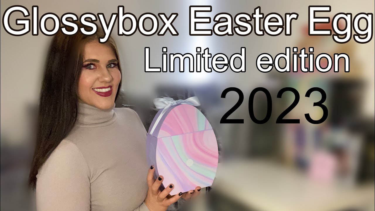Glossybox Easter Egg Limited edition.. Worth £204