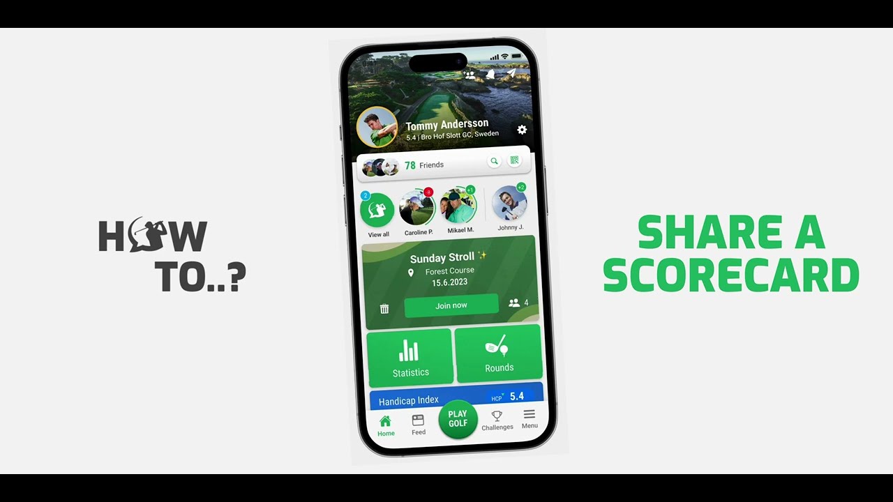 Tip: How to share a scorecard
