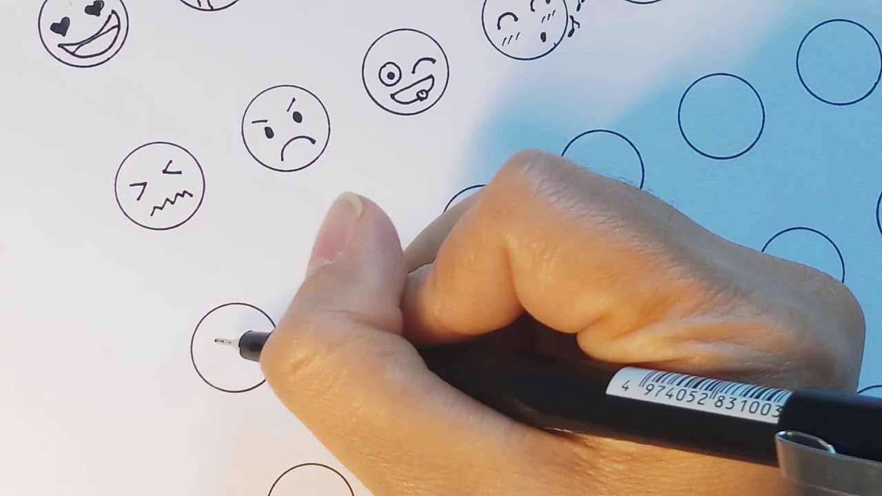 легко рисовать эмоции лица смайлики skype yahoo facebook zalo