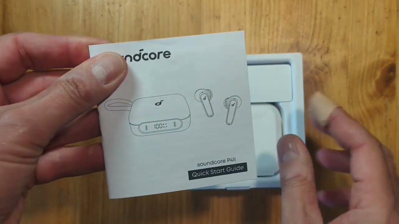 Unboxing Soundcore P41i by Anker, Adaptive Noise Canceling In-Ear Kopfhörer