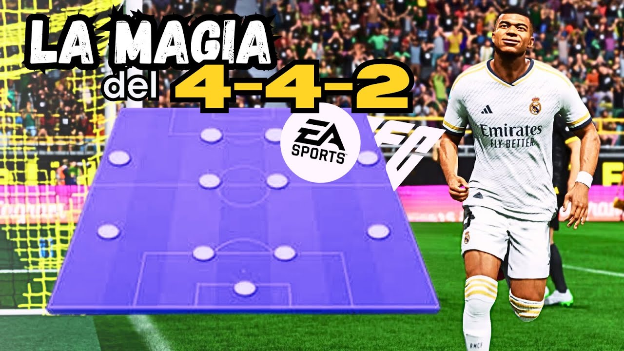 La MAGIA de la Formación 4-4-2 y Tácticas Que Te Harán GANAR MÁS en EA FC 24
