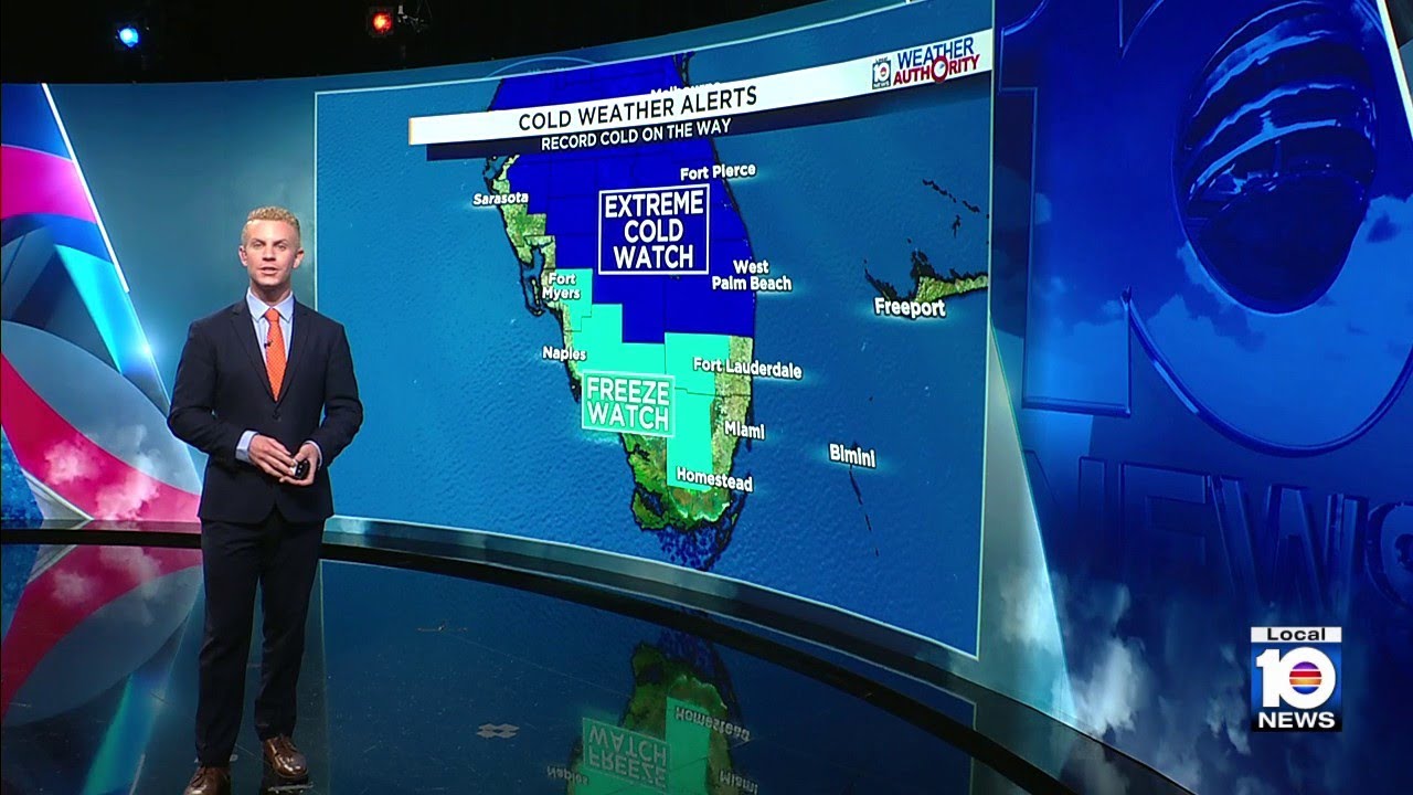 Coldest air in 15 years to hit South Florida this weekend
