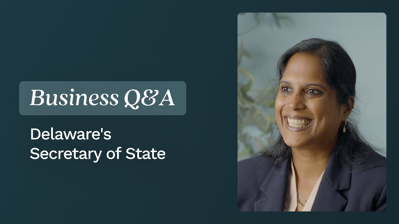 Why Is Delaware The Go-To State For Business? | Legally Speaking with Delaware’s Secretary of State