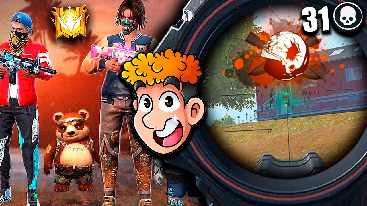 31 KILLS EN UNA PARTIDA DE FREE FIRE EN CLASIFICATORIA *impactante* | TheDonato
